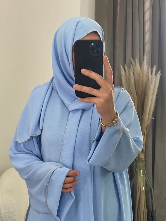 Abaya Jazz avec hijab intégré