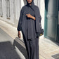 Abaya de prière hijab intégré Tall