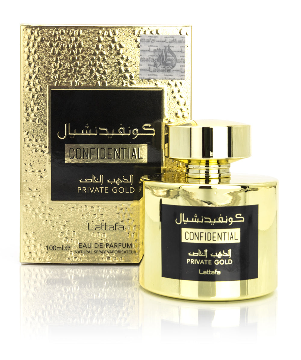 Eau De Parfum -CONFIDENTIAL PRIVATE Gold- 100 ML de Lattafa