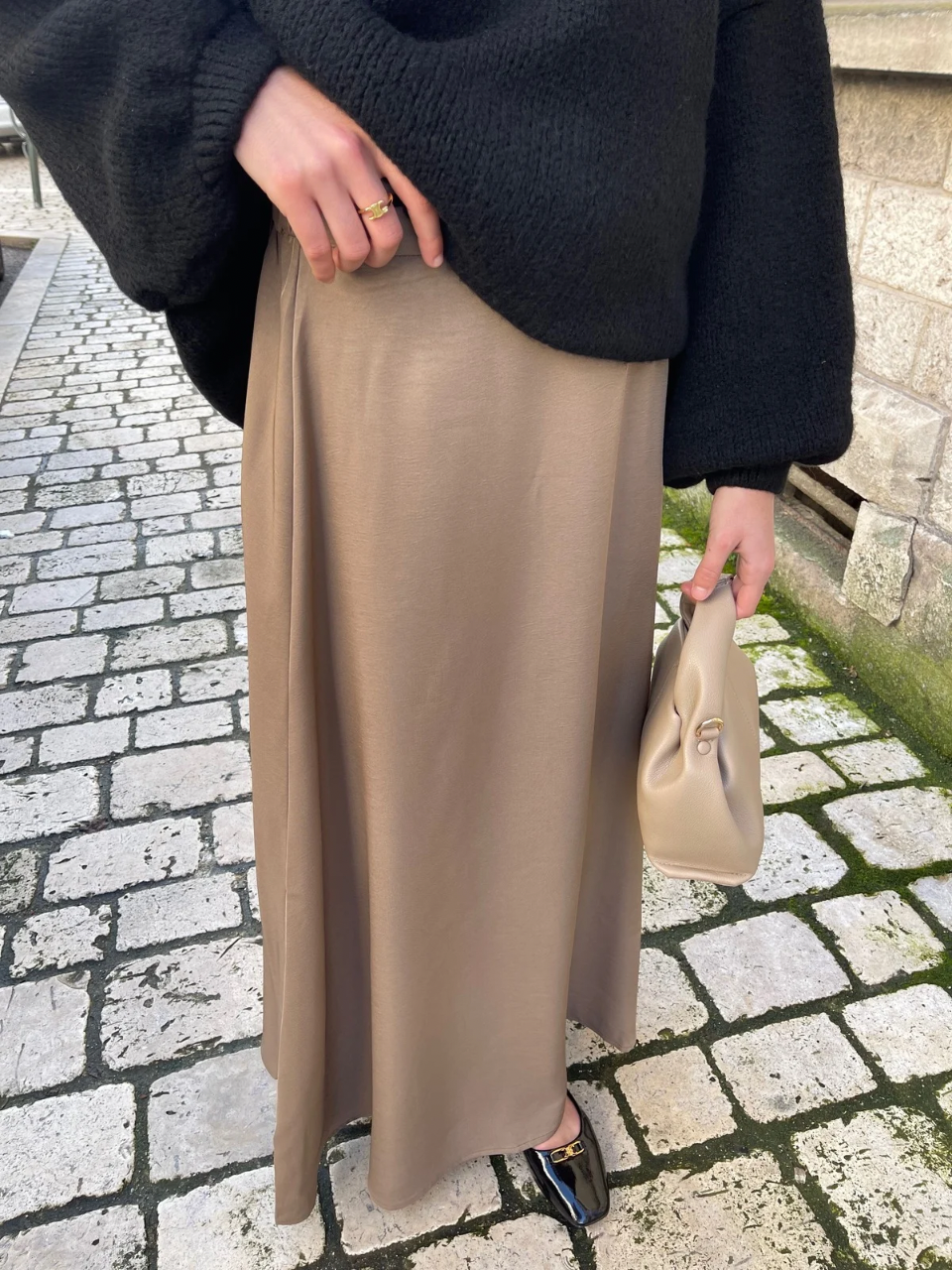 Jupe Trapèze Fluide - Taille
Élastique