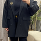 Blazer oversize mi-long Raniya