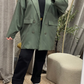 Blazer oversize mi-long Raniya