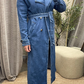 Trench Long en Jean Sofia