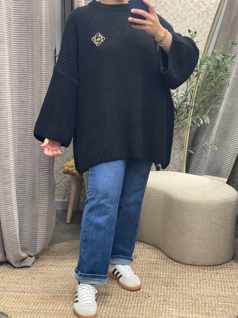 Pull Oversize en Maille Mayssa