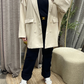 Blazer oversize mi-long Raniya