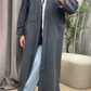 Manteau Long Oversize en Feutrine Nesrine