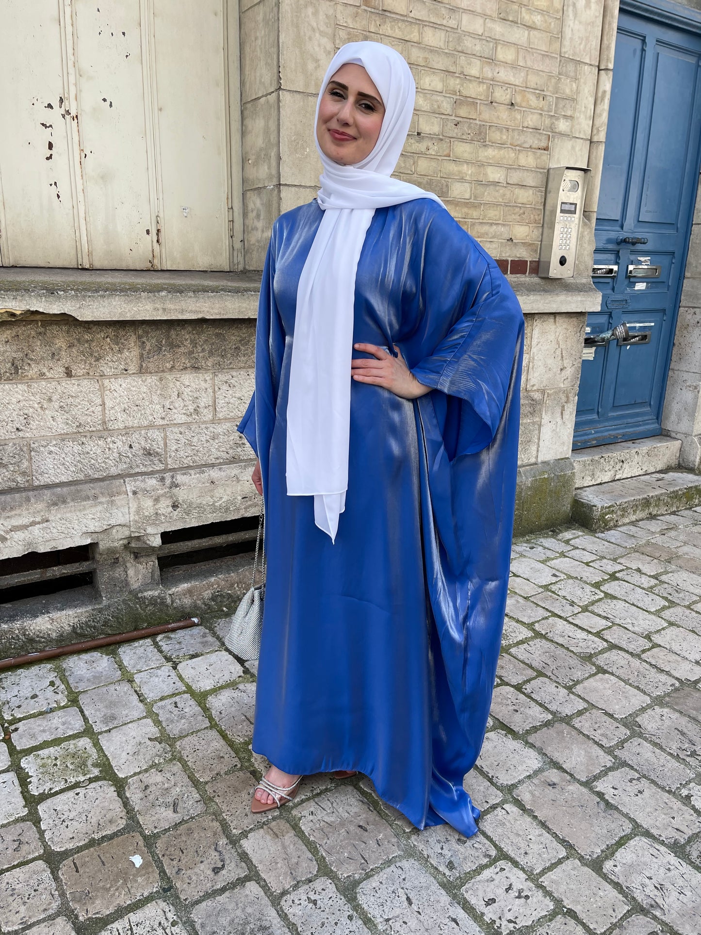 Robe Shamsy Bleu roi