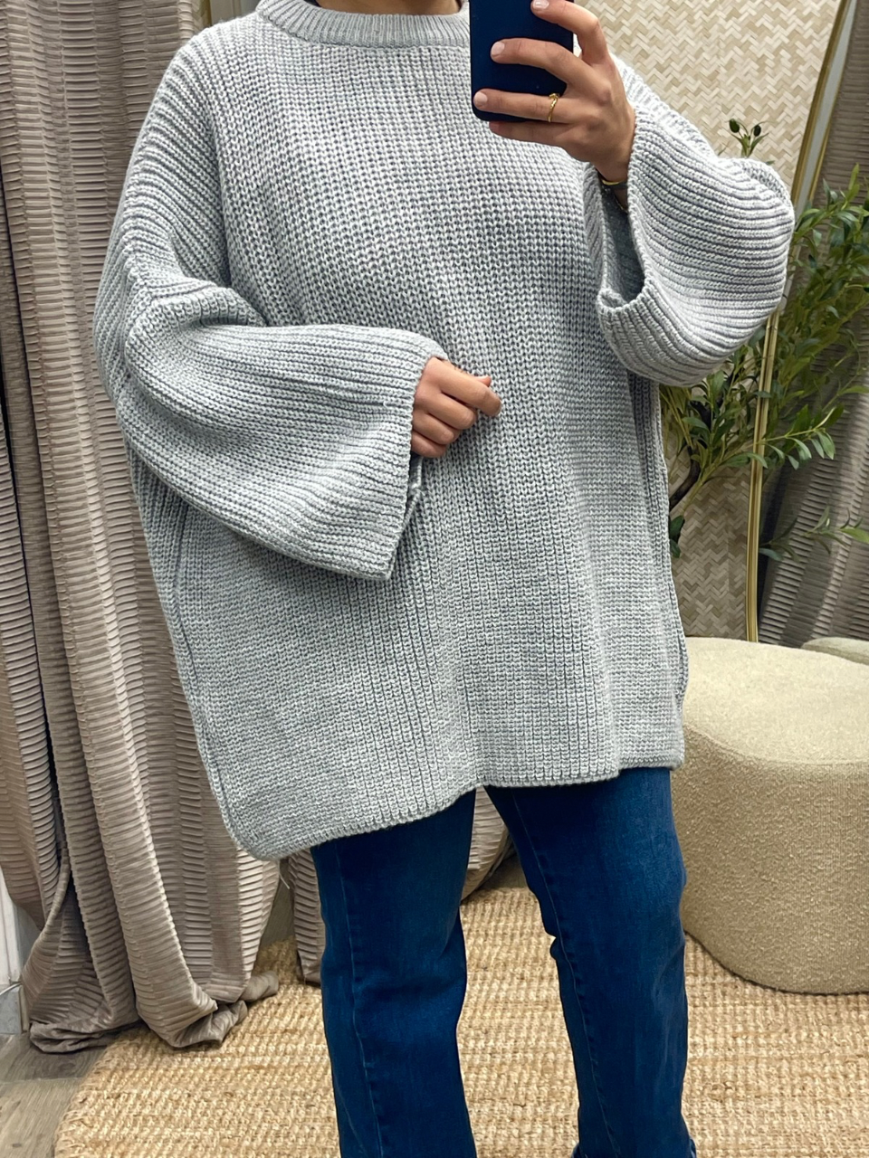 Pull Oversize en Maille Mayssa