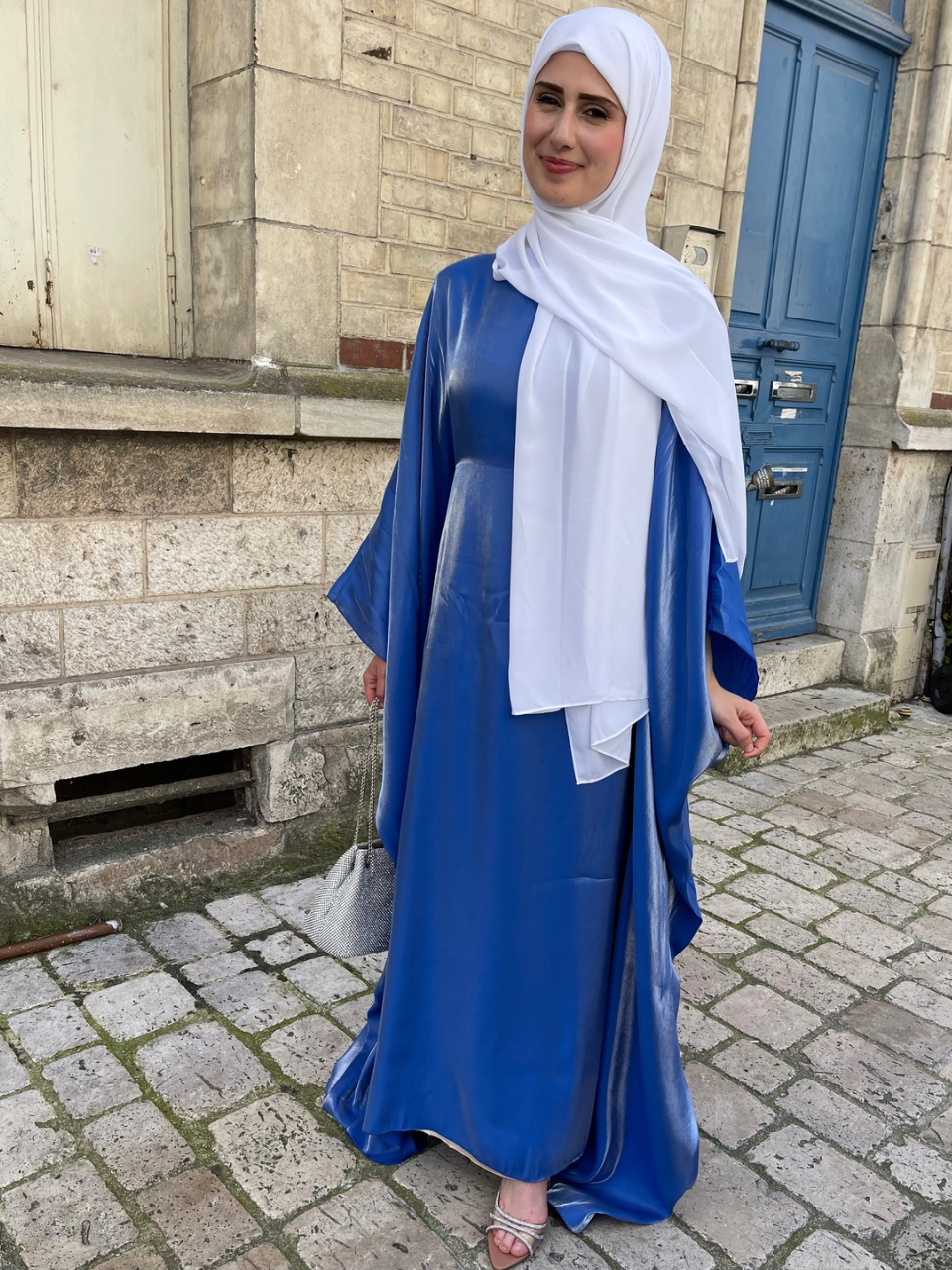 Robe Shamsy Bleu roi