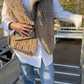 Gilet sans manches en fausse fourrure Jihan