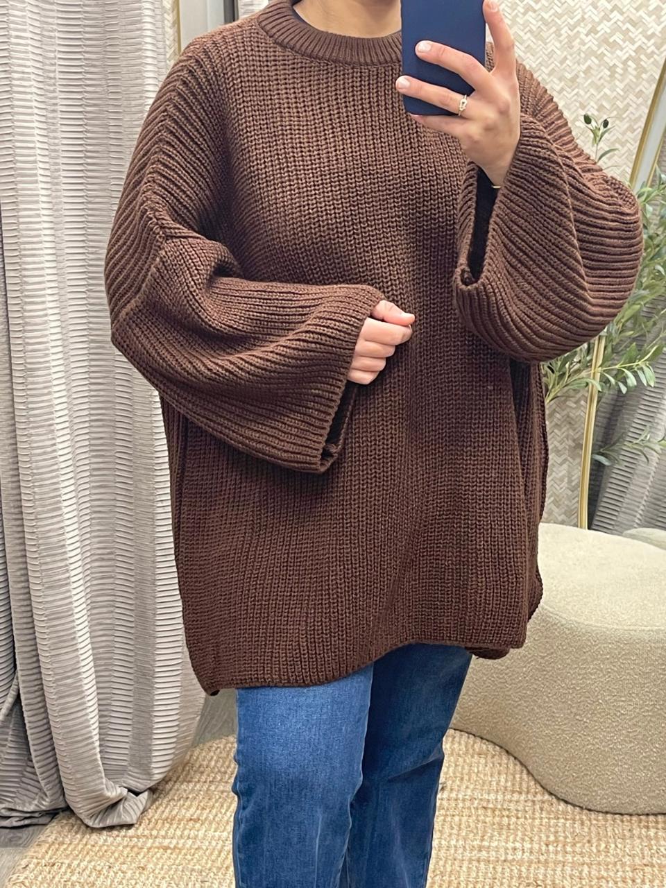 Pull Oversize en Maille Mayssa