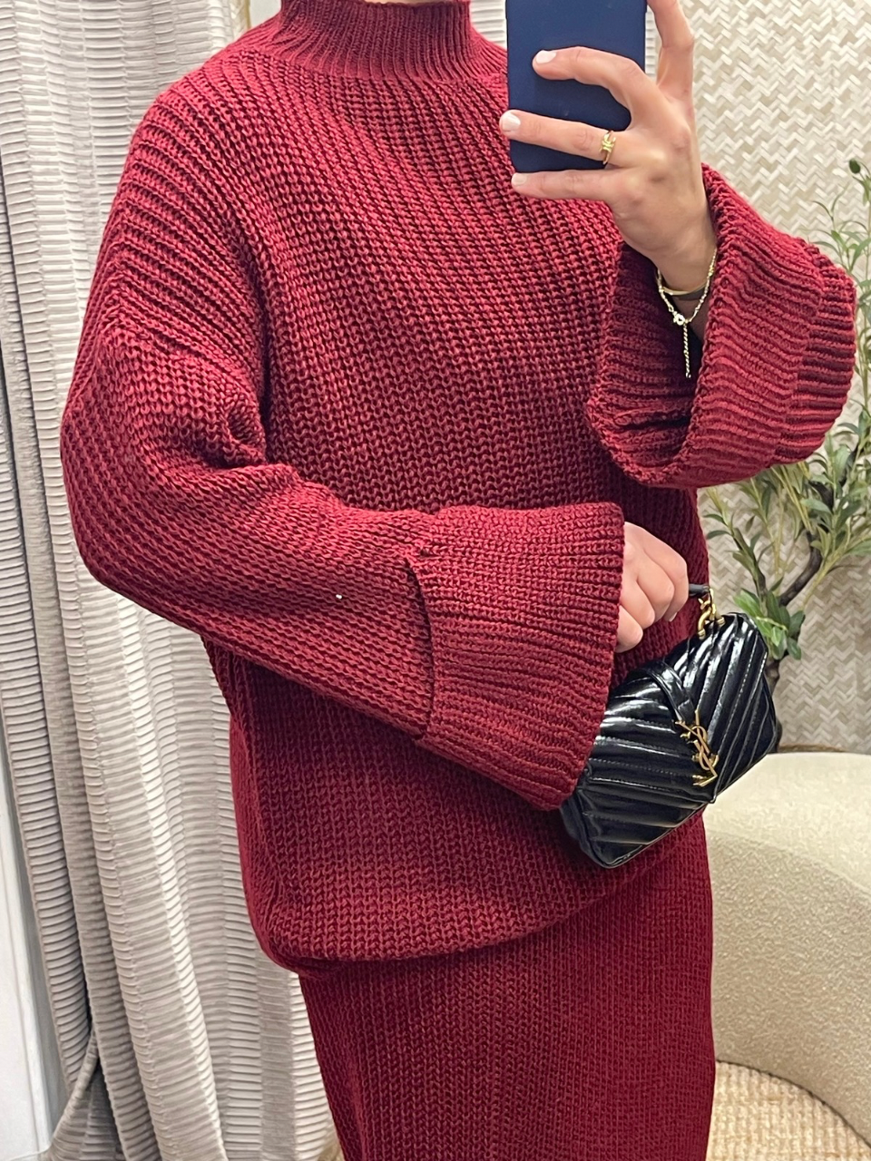 Ensemble en Maille Oversize Lina